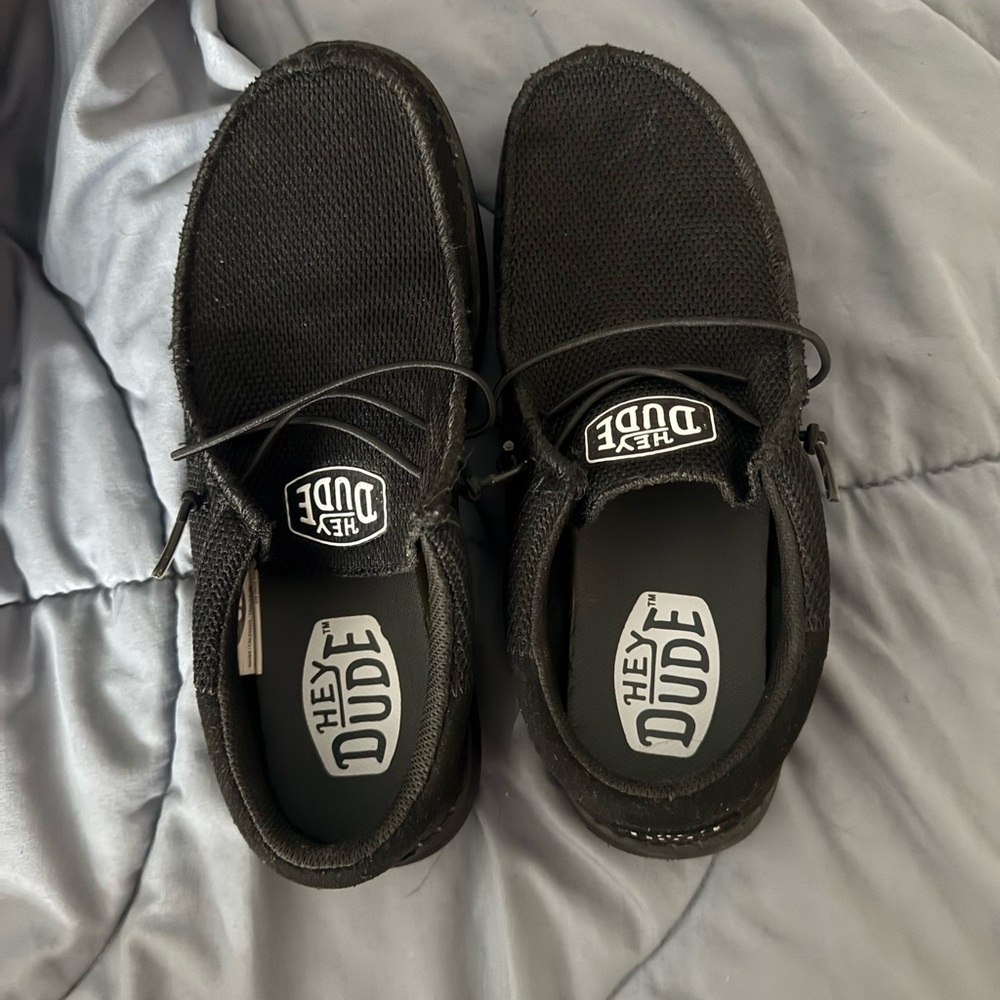 Hey Dude  Black Loafers